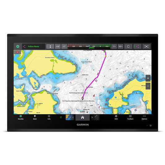 Garmin GPSMAP 9027 27in Plotter With Worldwide Basemap