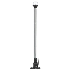 Attwood LightArmor All-Round 20in Aluminum Pole Black Composite Base