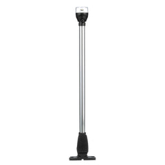 Attwood LightArmor All-Round 20in Aluminum Pole Black Composite Base
