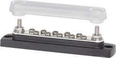 Blue Sea Mini Buss Bar 150A Common 10 Gang With Cover