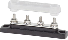 Blue Sea Common 100A MiniBus Four #10-32 Studs With Cover