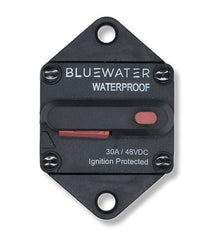 Bluewater Hi AMP Panel Mount 30AMP Resettable