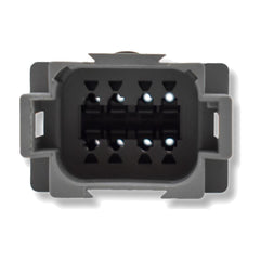 Bluewater 8 Position DT Male Connector with Wedge Lock, No Key, Deutsch Compatible