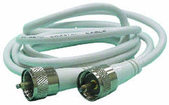 Digital 12ft RG8X W/ Mini UHF Female Connectors & PL259 Adap
