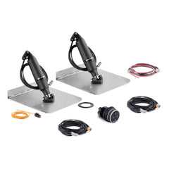 Dometic Seastar STT3133R 12inx12in Standard Trim Tab Kit 2.25in Stroke 10in Actuator with Controller