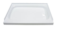 WHITE 24X32 RH SHOWER PAN
