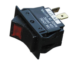 BLACK ROCKER SWITCH (MOM. ON/OFF/MO
