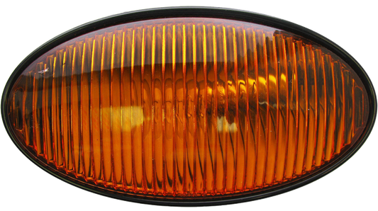 P-LIGHT OV W/O SW BLK BS AMB