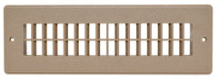 FLOOR GRILLE 2 1/4' BEIGE