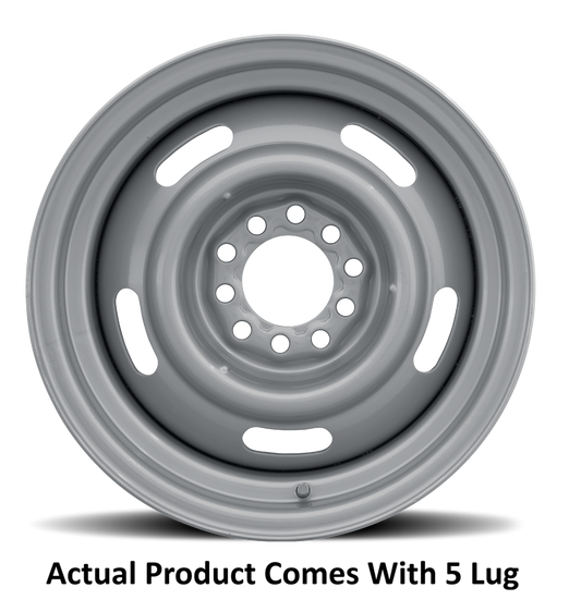 SILVER RALLYE 15X6 5X4.5/4.75 (4'BS