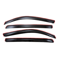 TFX INCHANNEL WNDW VENTS SMOKE 4PC