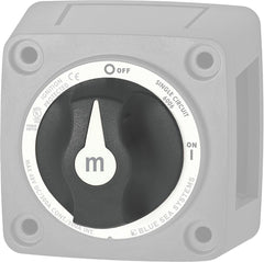 SWITCH BATTERY M KNOB REPLACE BLK