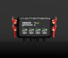 NOCO 8A 4-Bank Battery Charger | GENIUS2X4