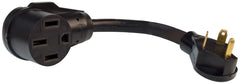 30AM-50AF 12' ADAPTER BLACK BULK
