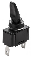 BLACK TOGGLE SWITCH (MOM. ON/OFF/MO