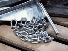 1/4'X5' GALVANIZED CHAIN