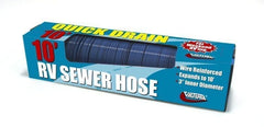 QUICK DRAIN HOSE 10' BLUE