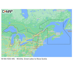 REVEAL CHART GREAT LAKES/NOVA SCOTA