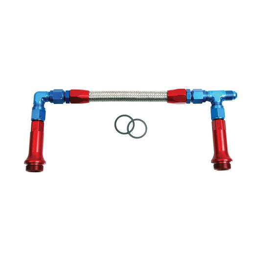 -8AN R/B DUAL INLET HOLLEY 4500