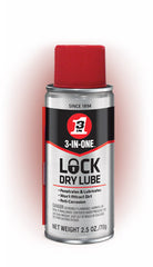 3IN1 LOCK LUBE 2.5 OZ.