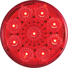 LED MIROFLEX 2'RND;9 DIODE;RED