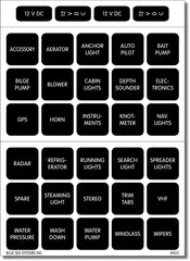 LABEL KIT DC H2O 30 SQUARE BLK V1