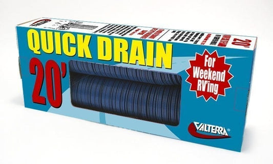 QUICK DRAIN HOSE 20' BLUE