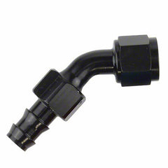 -4AN X 45 BLK PUSH-ON HOSE END