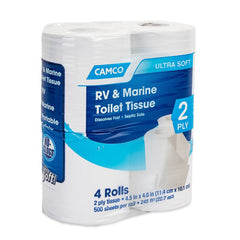 TISSUE 4PK 2PLY-500SHEETS