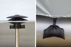 SUPPORT POLE - ADJ. W/VENT