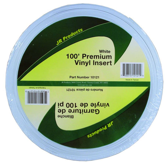 100' VINYL INSERT WHT