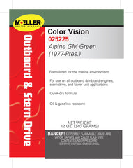 CLR/VSN GENERAL MOTORS GREEN