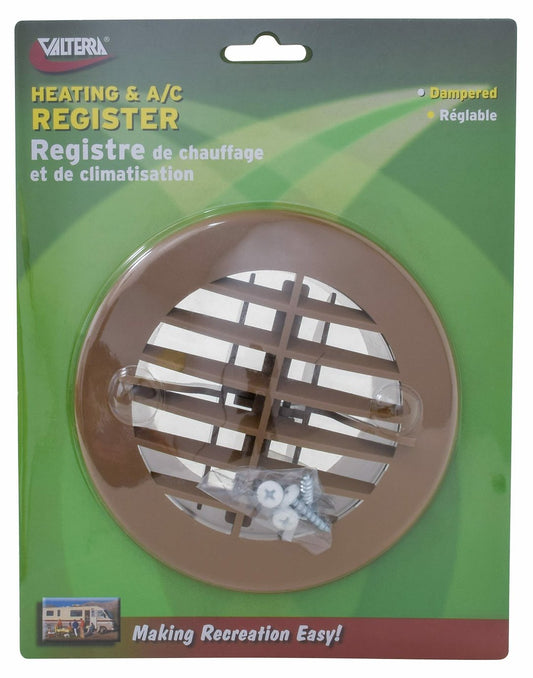ROUND REGISTER BEIGE