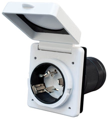 50A INLET WHITE CARDED