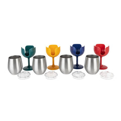 LIBATC WINE TUMBLER 4-PACK 8OZ. (