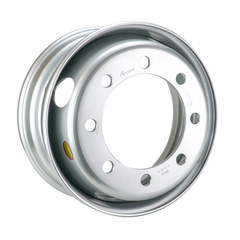 17.5X6.75 8X6.5 SILVER DUAL