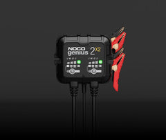 4A 2-BANK BATTERY CHARGER
