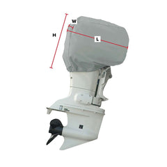 40 HP O/B MOTOR COVER-PFII GRAY