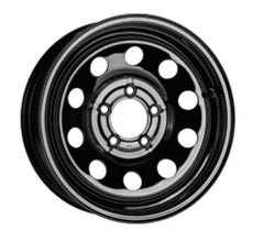 STEEL - 16X6 8X6.5 BLACK MOD HEAVY