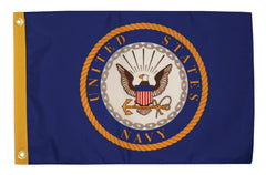US NAVY SEAL 12X18 FLAG