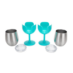 LIBATC WINE TUMBLER 2-PACK 8OZ.