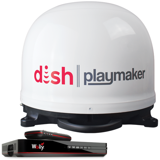 DISH PLAYMAKER AUTO SAT WHT BUNDLE