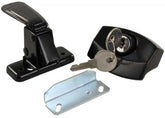 CAMPER DOOR LATCH BLACK
