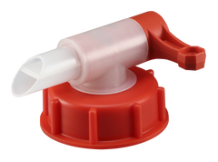 DRAIN COCK FOR CANISTERS WITH THREA