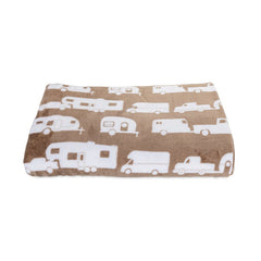 LIBATC - FLEECE BLANKET GREIGE QU