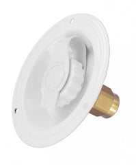 INLET REC. METAL LF WHT