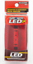 Load image into Gallery viewer, 1LED M/C LT;OVL;BLK;RED