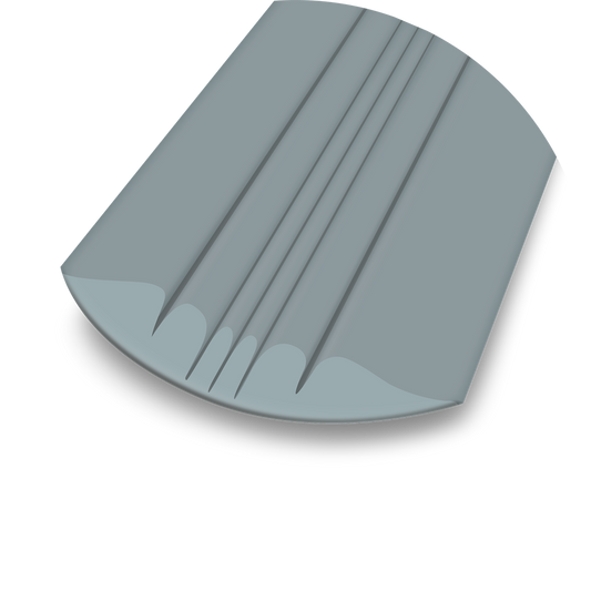 MEGAWARE KEELGUARD 8' GRAY
