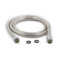 SHOWER HOSE CHROME 60'