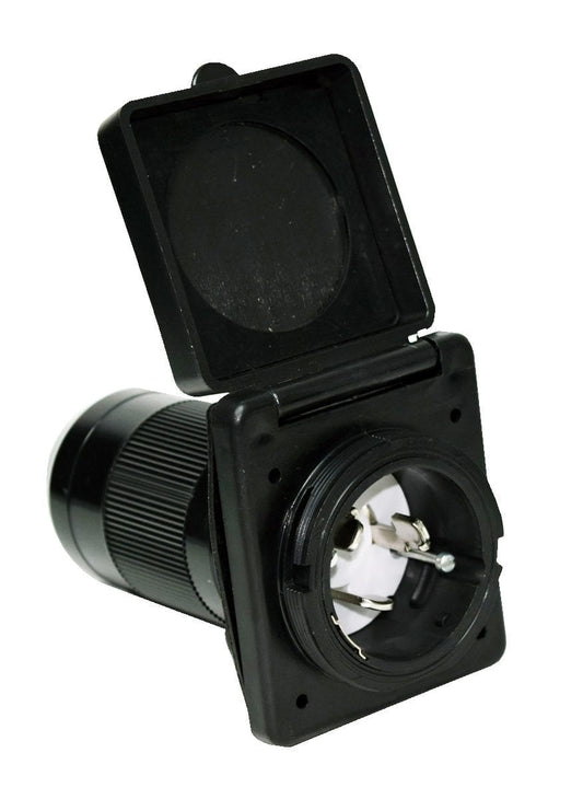 50A INLET BLACK CARDED